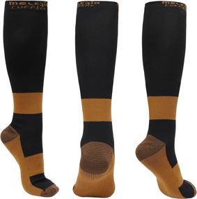 img 3 attached to MELERIO Compression Comfortable Circulation Anti Fatigue（Copper