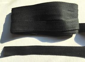 img 1 attached to 🎀 Yards of Sewing Trim with Black Twill Tape