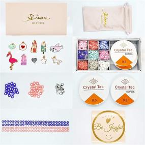 img 3 attached to 📿 Siona Bracelet Starter Kit: Alphabet Beading & Jewelry Making Supplies