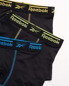 img 3 attached to Reebok Детские трусы-боксеры с длинными ножками для высокой производительности (набор из 3 штук) - Оставайтесь сухими и комфортными весь день!