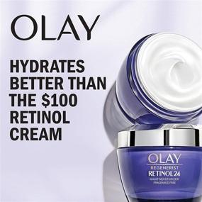 img 3 attached to 💕 Набор для подарков Olay Regenerist Retinol Eye Cream + Retinol 24 Night Eye Cream (0,5 унции) с дорожным / пробным размером взбитого увлажняющего крема для лица