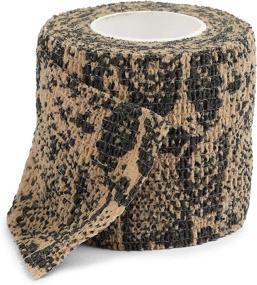 img 1 attached to 🐾 Animal Print Self Adhesive Bandage Wraps, Cohesive Tape (2 in x 5 Yards, 6 Pack): Versatile & Stylish Protection for Wounds and Injuries