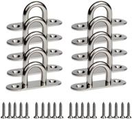 woftd 10 pack stainless enclosed hardware logo