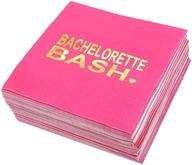 bachelorette party cocktail napkins decorations household supplies logo
