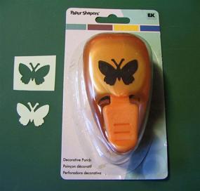 img 1 attached to 🦋 EK Success Paper Shapers Medium Punch: Elegant Butterfly Design