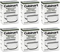 🧂 cuisinart dcc-rwf-6pk (12 фильтров) улучшенные угольные водяные фильтры в розничной коробке cuisinart dcc-rwf логотип