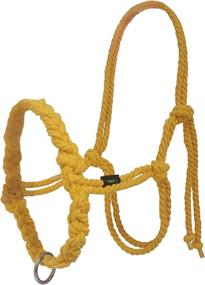 img 4 attached to 🐴 YBPETA Soft Horse Rope Halter - Handcrafted Training Halter for Cattle