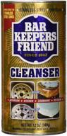 🧼 powerful cleaning with bar keepers friend: 12-oz cleanser and polish, 2-pack! logo