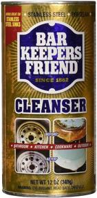 img 3 attached to 🧼 Powerful Cleaning with Bar Keepers Friend: 12-Oz Cleanser and Polish, 2-Pack!