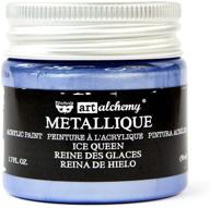 🎨 prima marketing metallique ice queen finnabair art alchemy acrylic paint - vibrant 1.7 fl. oz pigment for stunning creations logo