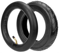 🛴 hiaors 10 x 2.125 10&#34; tire + tube with angled stem for smart self balancing 2-wheel scooter folding electric bicycle swag cycle pro logo
