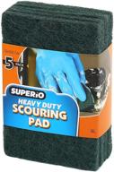 5-pack of heavy duty scouring pads logo