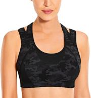 syrokan workout support wireless racerback women's clothing in lingerie, sleep & lounge logo