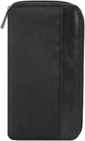 img 4 attached to 🔒 Secure Your Travel Essentials with Travelon Safe Executive Organizer Black Travel Accessories