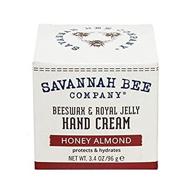 🐝 крем для рук на основе пчелиного воска от компании savannah bee - баночка 3,4 унции, улучшенная seo логотип