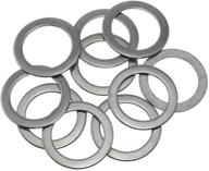 🚲 maxmoral stainless steel bike pedal gasket - replacement washers for mountain and road bicycles logo