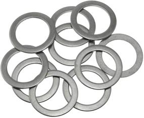 img 4 attached to 🚲 Maxmoral Stainless Steel Bike Pedal Gasket - Replacement Washers for Mountain and Road Bicycles