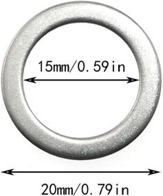 img 2 attached to 🚲 Maxmoral Stainless Steel Bike Pedal Gasket - Replacement Washers for Mountain and Road Bicycles