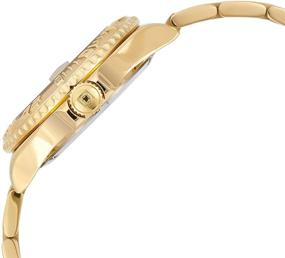 img 2 attached to 🕶️ Invicta Men's Pro Diver 40mm Gold and Rose Gold Stainless Steel Quartz Diamond Watch, Gold/Rose (Model: 12820, 12821)