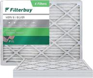 🌬️ enhance indoor air quality with filterbuy 14x20x1 pleated furnace filters logo