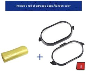 img 2 attached to 🗑️ COGEEK Rubbish Bin Car Organizer: Efficient Trash Bag Rack Hanger Frame & Garbage Bag Holder