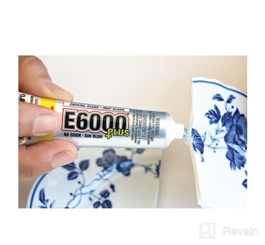 img 1 attached to 🔸 Eclectic 570110, E6000+Plus Multipurpose Adhesive - Clear 0.9 Fl Oz (0.9 oz) | Enhanced for SEO review by Kelsey Brown