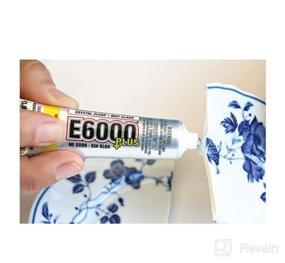 img 5 attached to 🔸 Eclectic 570110, E6000+Plus Multipurpose Adhesive - Clear 0.9 Fl Oz (0.9 oz) | Enhanced for SEO