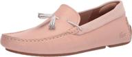 lacoste chaymon sneakers driving loafer: stylish men's shoes for loafers & slip-ons logo