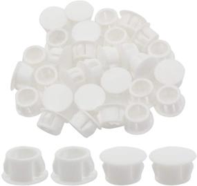 img 4 attached to 🔌 Enhanced Zorfeter White Plugs with Durable Plastic Inserts