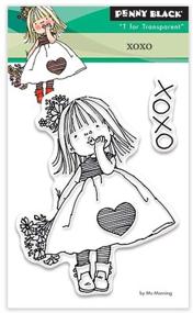 img 1 attached to ❤️ Penny Black 30-330 XOXO Clear Stamp Set