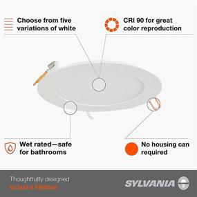 img 2 attached to ✨ Enhance Your Space with SYLVANIA General Lighting 61405 Recessed: Stylish and Efficient Illumination+