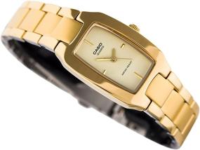 img 2 attached to На русский язык этот заголовок можно перевести как: "Женские часы Casio с позолоченным металлическим браслетом - LTP1165N-9C: Стильные и повседневные