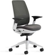 🪑 эргономический офисный стул graphite steelcase series 2 логотип