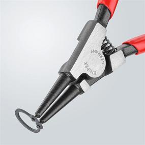 img 1 attached to 🔧 Клещи для внешних стопорных колец KNIPEX Tools - прямой дизайн для диаметра вала от 25/64" до 1" (4611A1)