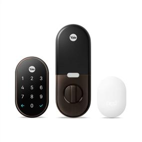 img 4 attached to 🔒 Google Nest x Yale Lock: Keyless Entry Smart Lock System - Tamper-Proof, Oil Rubbed Bronze Finish