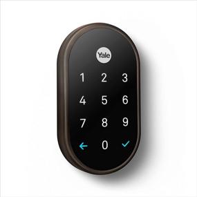 img 3 attached to 🔒 Google Nest x Yale Lock: Keyless Entry Smart Lock System - Tamper-Proof, Oil Rubbed Bronze Finish