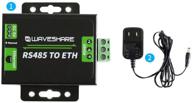 🌐 waveshare rs485 to ethernet converter: fast, energy-efficient, stable, upgradeable with customizable heartbeat/registration packets, webpage, rfc2217-like protocol, and time-out reboot logo