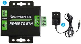 img 4 attached to 🌐 Преобразователь RS485 в Ethernet waveshare: Быстрый, энергоэффективный, стабильный, обновляемый с возможностью настройки сердцебиения/пакетов регистрации, веб-страница, протокол, похожий на RFC2217, и перезагрузка по таймауту.