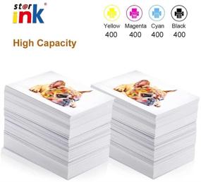 img 2 attached to Starink Compatible Ink Cartridge Replacement for Brother LC3013BK - 4 Packs