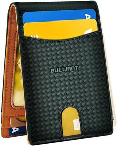 img 2 attached to Bulliant Pocket Bifold Wallet - Essential Men's Accessories for Wallets, Card Cases & Money Organizers