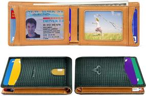 img 3 attached to Bulliant Pocket Bifold Wallet - Essential Men's Accessories for Wallets, Card Cases & Money Organizers