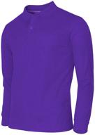 👕 bcpolo purple cotton men's short sleeve shirt - clothing for shirts logo