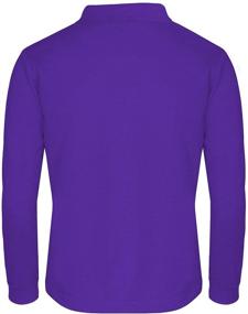 img 2 attached to 👕 BCPOLO Purple Cotton Men's Short Sleeve Shirt - Clothing for Shirts