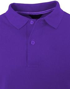 img 1 attached to 👕 BCPOLO Purple Cotton Men's Short Sleeve Shirt - Clothing for Shirts