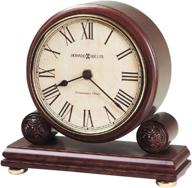 🕰️ highest quality howard miller redford mantel clock 635-123 – exquisite windsor cherry design with precise quartz movement and single-chime logo