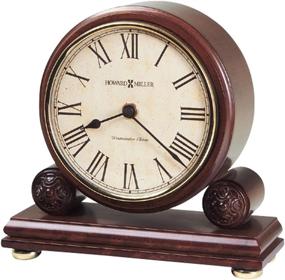 img 1 attached to 🕰️ Highest Quality Howard Miller Redford Mantel Clock 635-123 – Exquisite Windsor Cherry Design with Precise Quartz Movement and Single-Chime