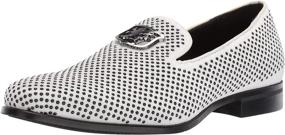 img 4 attached to 👞 STACY ADAMS Swagger: Elevate Your Style with Studded Ornament Men's Loafers & Slip-Ons