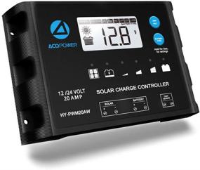 img 4 attached to 🌞 ACOPOWER ProteusX Waterproof Solar Charge Controller - 20A 12V/24V with LCD Display