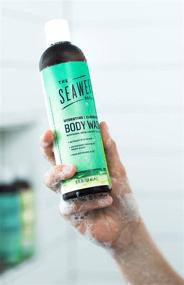 img 1 attached to 🌊 The Seaweed Bath Co. Hydrating Body Wash - Citrus Vanilla Infusion | Nutrient-Rich Bladderwrack Seaweed Formula | Vegan & Paraben-Free | 12 fl. oz.