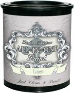 🎨 linen (off white) all-in-one paint by heirloom traditions, 32oz logo